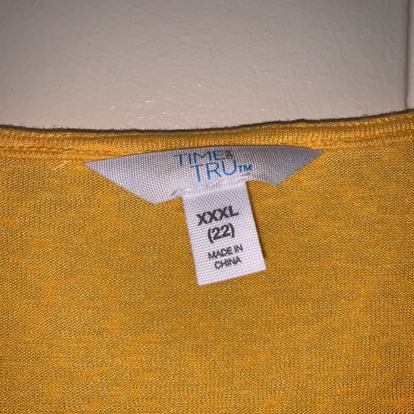 V-Neck Yellow Top - Picture 3 of 3